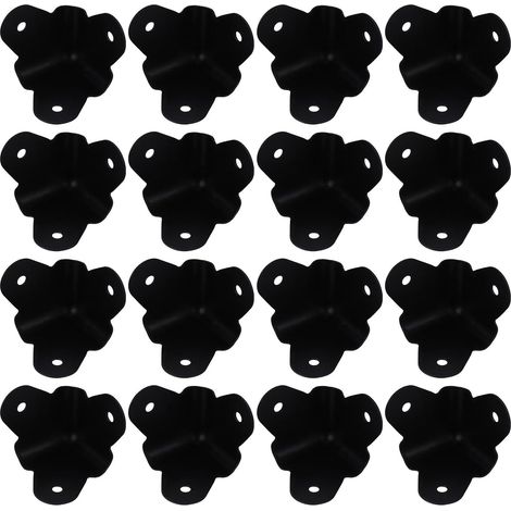 d angle m talliques pour haut parleurs et meubles lot de 16 (1/5)