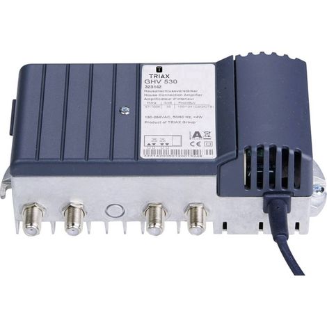 Amplificateur de signal - TRIAX - GHV 530 P - Couleur Noir - 1 an de garantie - Compatible appareils (1/2)