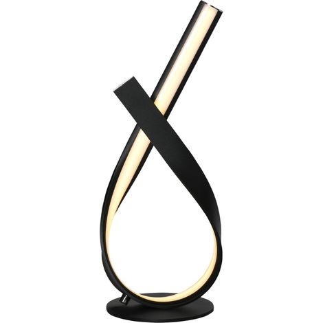 Lampe à poser design RUBEN noire à Led (1/5)