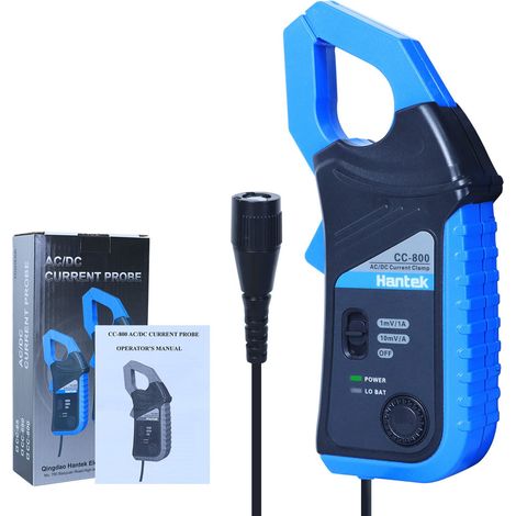 Pince ampèremétrique CC-800 AC/DC 5KH Oscilloscope Multimètre Bande passante 1 mV/10 mV/A 500 A/800 A avec connecteur BNC (1/5)