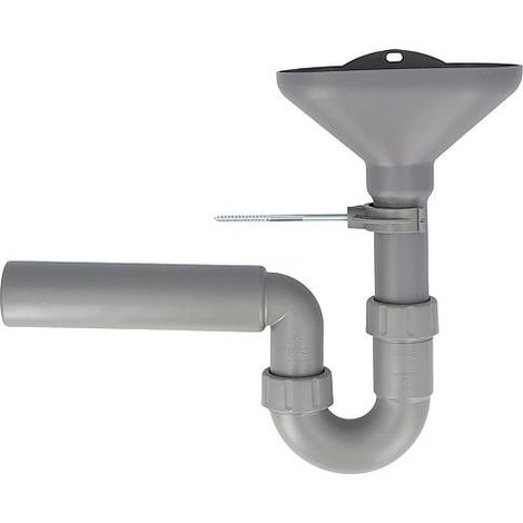 Siphon entonnoir "Greta" en matériel recyclé sortie DN50 (1/2)