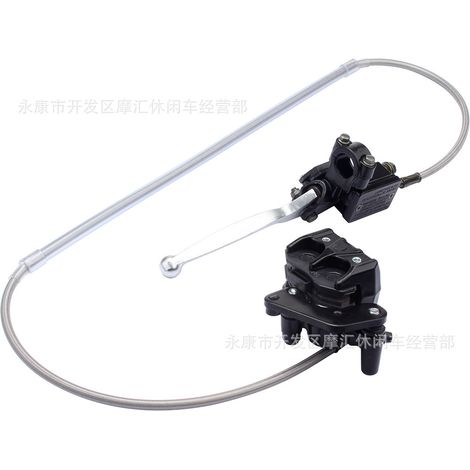 70-250CC off-road motorcycle XR CRF TTR dual-piston front brake assembly upper and lower cylinder clamping 5.0CM
