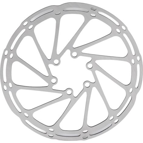 Disque de frein de vélo en acier inoxydable léger et antirouille, creux, avec 7 vis, 160 mm (1/5)