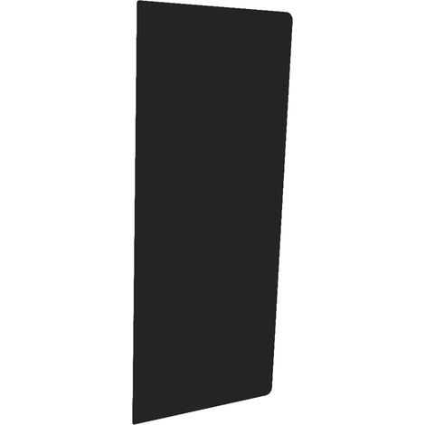 Stahlsockel für freistehenden Ofen MODELL 7 40x100 cm schwarz