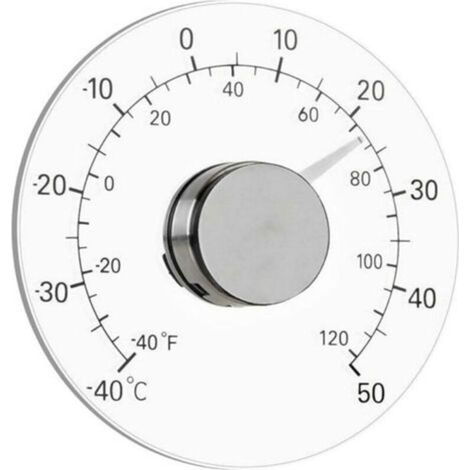 Thermomètre de fenêtre intérieur et extérieur, thermomètre météo (1/4)