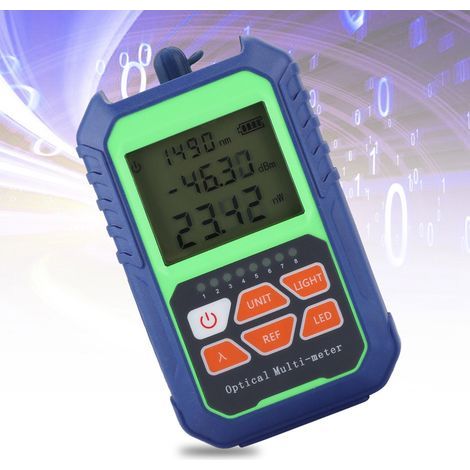 Mini misuratore di potenza ottica ad alta precisione per strumenti FTTH, CCTV e CATV (1/5)