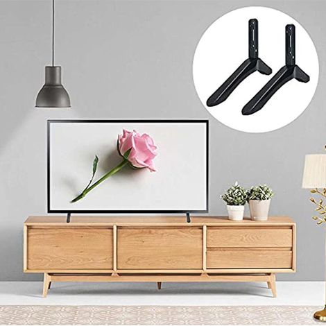 Base TV - 32-65 pouces - Pour écrans LED - 1 pièce - Noir (1/5)