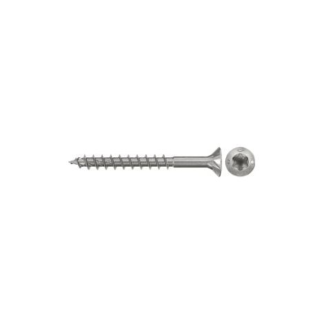 fischer Spanplattenschraube PowerFast FPF II CTP 3,5 x 40 A2 35 Senkkopf Innenst. TX Teilgew. Edelstahl A2 - 578042 (1/5)