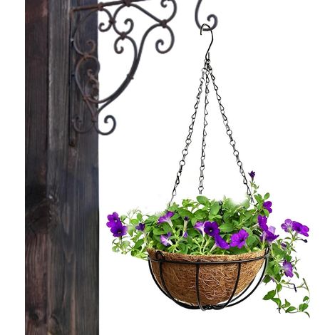 Suspension pour plantes, contenant fleurs artificielles, support pots, femmes, hommes, bureau (1/5)
