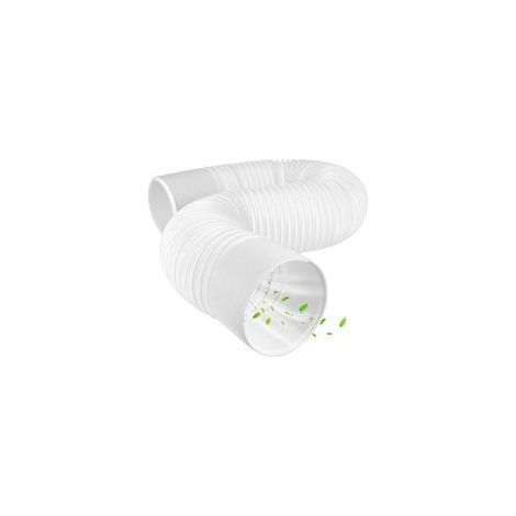 Tuyau d'échappement pour climatiseur mobile – Longueur 3 m – Diamètre 150 mm – Fil d'acier et polypropylène – Pliable et extensible (1/5)