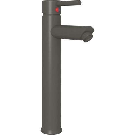 Miscelatore per bagno rubinetto per cucina miscelatore per doccia rubinetto per lavabo casa interna 12x30 cm grigio 020003504