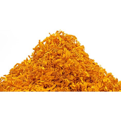 Papier Kraft Déchiqueté pour Cadeau–Frisure pour Emballage–Remplissage Boite Cadeau(Cognac, 500g) (1/5)