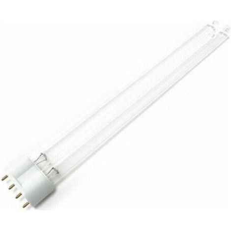 Lampe stérilisatrice UV-C CUV-136 36 W, lampe de stérilisation UV de type H, lampe de désinfection et de stérilisation domestique