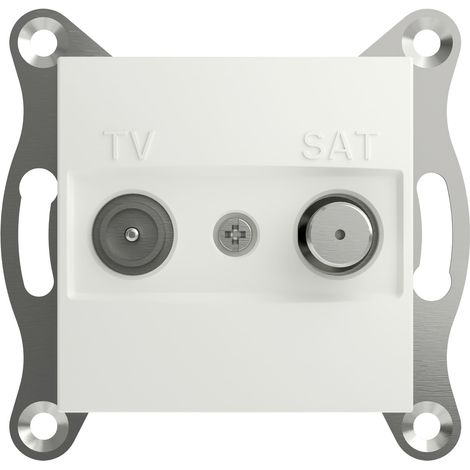 Schneider Electric   TV-SAT Enddose Asfora Weiß (RAL 9003) EPH3470121D 1 St.