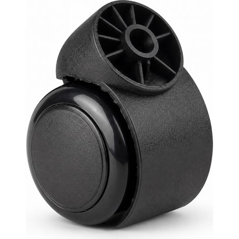 5 Black Castors for Swivel Office Chair 5 cm (1/5)