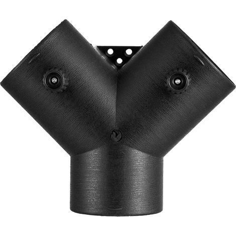Mophorn Conector para Calentador Diésel, Adaptador de Ventilación en Forma de Y con 3 Vías y 2 Válvulas Giratorias de 90°, Compatible con Calentadores Diésel de 2/5/8 kW, (1/5)