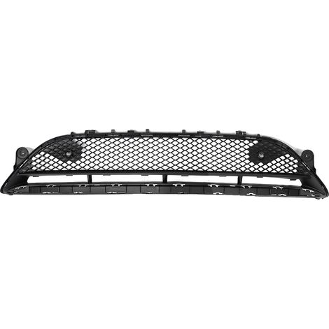 Grille de Pare-chocs Avant, Design en Nid d'Abeille, Style Sport, Noir (1/2)