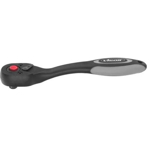 Vigor V6014 Carraca reversible 150 mm negra 6,3 mm