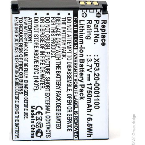 NX - Batterie téléphone, smartphone, GSM 3.7V 1750mAh - BAT-01750-01 SXP-0001100XP3.20-0001100VR-01 (1/4)