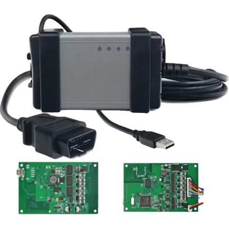 Outil de diagnostic automobile, support multilingue, fonctions professionnelles, Puce Normale J2534 (1/2)