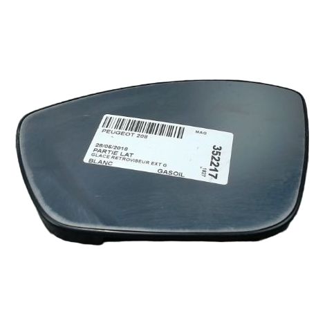 [PRODUIT D'OCCASION] Glace Retroviseur Exterieur G PEUGEOT 208 ♻️ Ref Oe. 1607512180 - Garantie à vie (1/3)