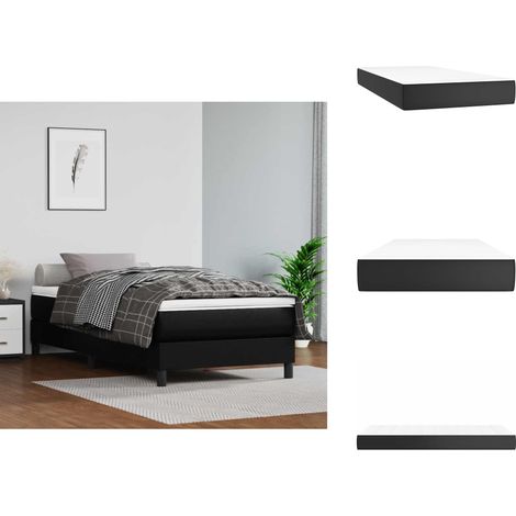 Matelas à ressorts ensachés pour enfants 80x160 cm similicuir - Matelas À Ressorts Ensachés Pour Enfants - Matelas - Meuble De Chambre À Coucher - Matelas De Lit (1/5)