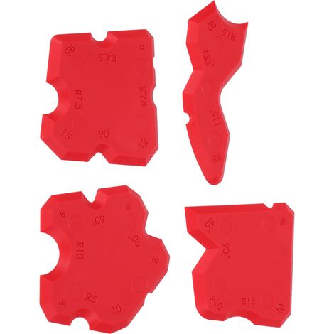 Lisseur à Joints Réutilisable, Kit de 4 Profils pour Finitions Impeccables (1/5)