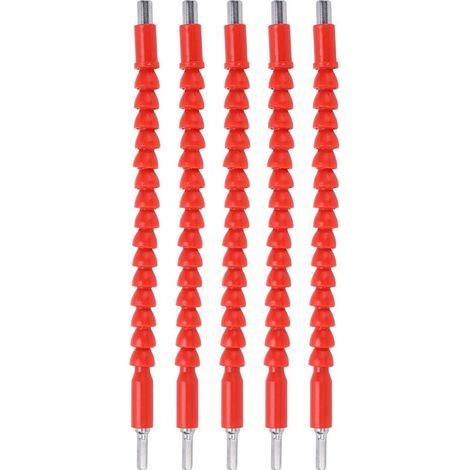Flexible Bohrmaschinenverlängerung, 360° biegbare flexible Verlängerungsstange, 295 mm langer Spiralschlauch für elektrische Bohrmaschinen (1/5)