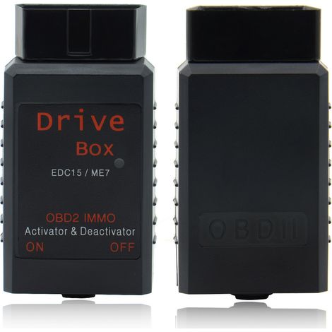 VAG Drive Box Diagnosegerät, Bosch EDC15 ME7 OBD2 IMMO Aktivator/Deaktivator/Wegfahrsperren-Scanner, geeignet für ältere Benzin- und Dieselfahrzeuge von Volkswagen, Audi, Skoda, SEAT usw. (1/4)