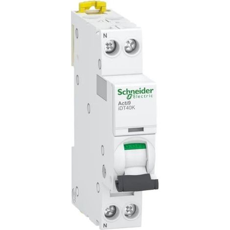 Interruptor Schneider 2 polos 2 amperios curva C