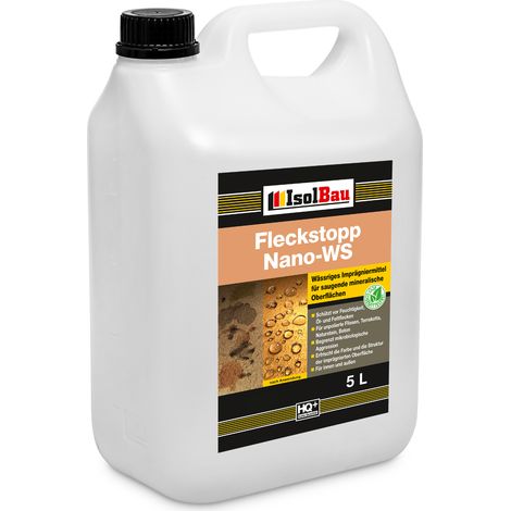 IsolBau Fleckstopp Imprägnierung für Naturstein, Beton, Marmor 5L (1/5)
