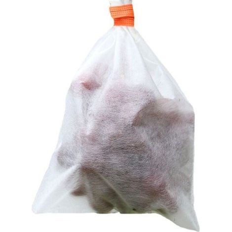 Confezione da 100 sacchetti di protezione da insetti e uccelli per frutta, piante da frutto, fiori, semi, rete protettiva per frutta e verdura (1/2)
