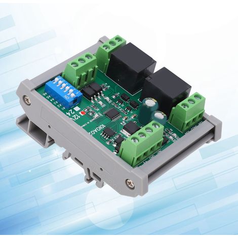2-Kanal ModbusRTU RS485 Relaismodul DI-DO 12V DC (1/5)