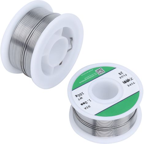 Fer à souder en fil d'étain et acier inoxydable, sans odeur piquante, accessoires de soudage 1,0 mm (1/5)