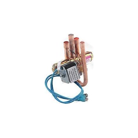 Professionelles Vierwegeventil für Klimaanlagen, zuverlässige Niederdruckleistung, hochwertige elektromagnetische Spule, effiziente Kühlung oder (1/4)