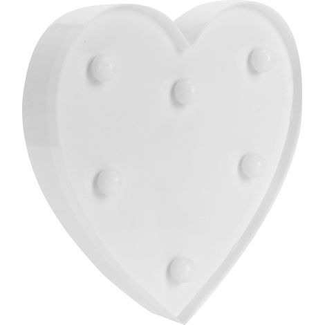 Dekorative LED-Herzlampe, romantische Beleuchtung für Heiratsanträge, Partys und Abende. (1/5)