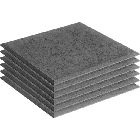 6 Panneaux Acoustiques Mousse Isolante Phonique, Traitement Anti-Bruit pour Bureau Maison, Réduction Écho et Réverbération (1/5)
