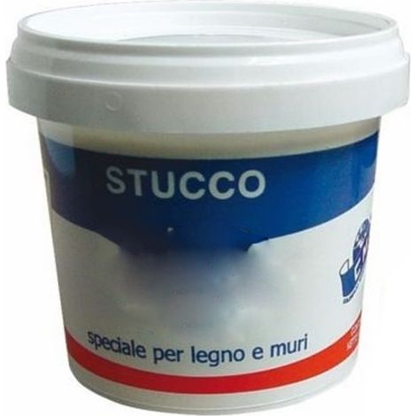 Mastic En Pâte Blanc Universel 1000 Gr.prêt à L'emploi Pour Lisser Les Murs Intérieurs Et Les Surfaces En Bois