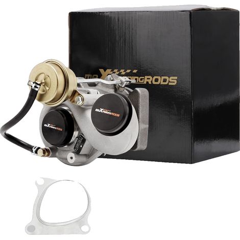 Turbocompresor, aleación de aluminio, longitud 29 cm, ancho 27 cm, altura 23 cm, compatible con Audi S4 RS4 A6 Quattro 1999-2004 (1/5)