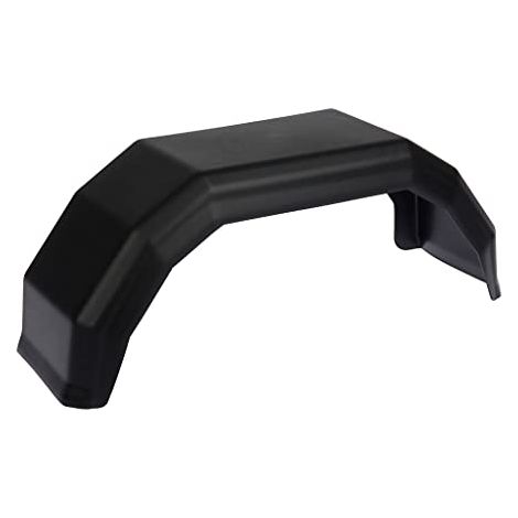 SPOTLIGHT GARDE-BOUE REMORQUE 8'', AILE DE REMORQUE - FABRIQUÉ EN PLASTIQUE - COLORIS : NOIR - DIMENSIONS 500 X 160 X 192MM - COM