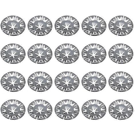 20 ou 50 clips de rechange pour écran thermique de soubassement, clips métalliques avec rondelles N90796501, 20 pièces, A (1/5)