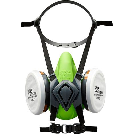 Semimaschera BLS 4100 Next con filtri M/L (1/3)