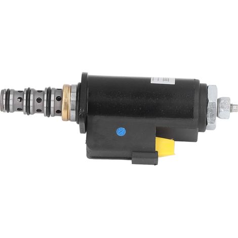 Vanne solénoïde rotative, vanne d'excavatrice en acier inoxydable 121-1490, adaptée aux Caterpillar E320B et E320C. (1/5)