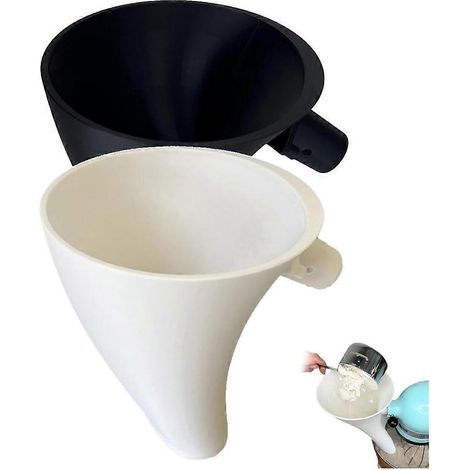 Mehltrichter für KitchenAid-Küchenmaschinen, Zubehör für KitchenAid-Küchenmaschinen, Aufsatz für Eier und Flüssigkeiten für Standmixer (1/5)