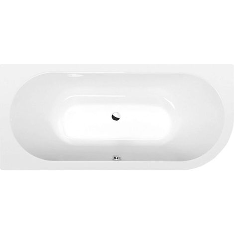 Polysan Bañeras - Bañera asimétrica VIVA L 185, 185x80x47 cm, izquierda, blanca 72099