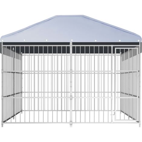 Maison Exclusive - Canile da Esterno con Tetto 300x300 cm