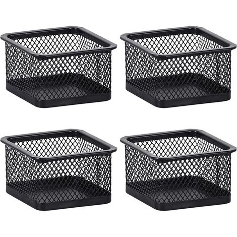 Boîte de rangement empilable en métal pour épingles et trombones (1/5)