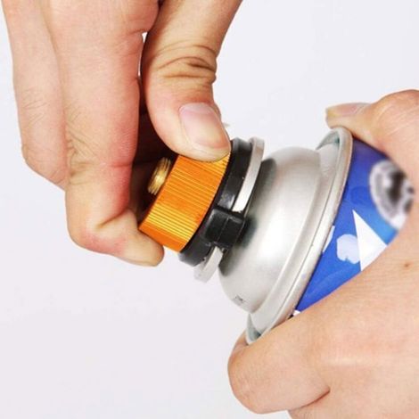 Adaptateur Bouteille Gaz Propane - Pour Réchaud Barbecue Camping - Connecteur Universel Longue Durée - 1 Pièce (1/5)