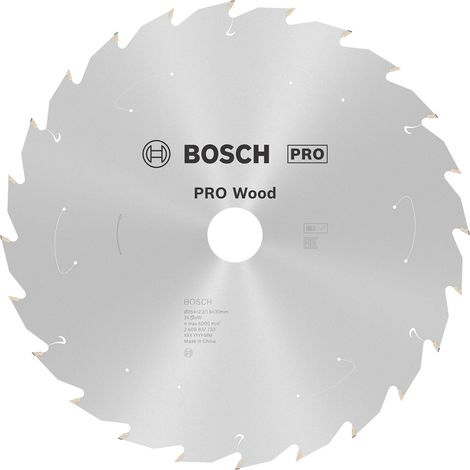 Bosch PRO Wood cordless Blatt für Kreissägen 254 x 2,2 x 30 mm - 2608837733