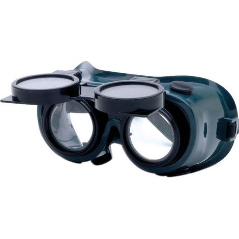 Lunettes de protection relevables SAF-FRO PILOT FLIP-UP W000011046 - Verres polycarbonate 2 mm, teinte n°5